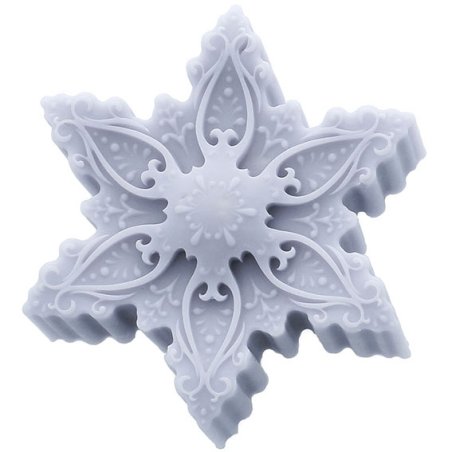 Molde floco de neve