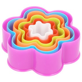 Corta-massas de flores