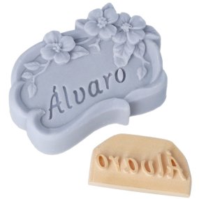 Carimbo personalizado para sabonetes Carimbo personalizado para sabonetes