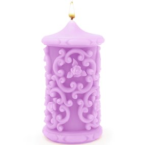 Molde de velas DIY, Decoração Barroca.