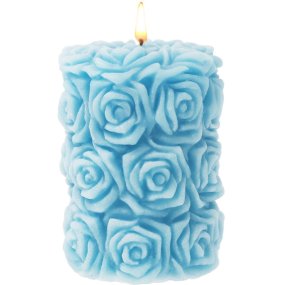 Molde  cilindrico mil rositas para hacer velas Molde  cilindrico mil rositas para hacer velas