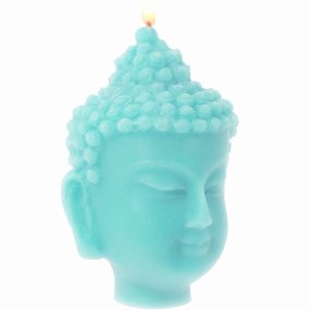 Molde cabeça buda para velas