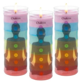 Kit comment faire une bougie 7 chakras. Matériel et instructions