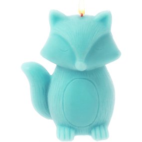 Molde mapache para velas Molde mapache para velas