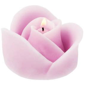 Molde velas rosa romantica Molde velas rosa romantica