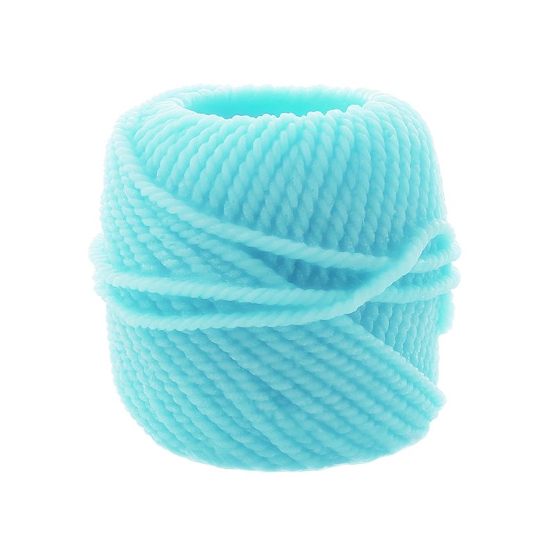 Moule pour la fabrication de bougies décoratives, Pelote de laine Angora.