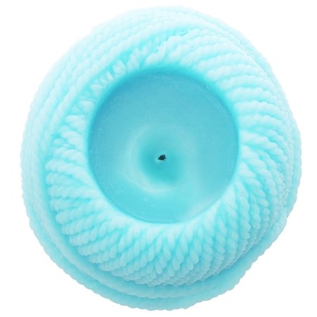 Moule pour la fabrication de bougies décoratives, Pelote de laine Angora.