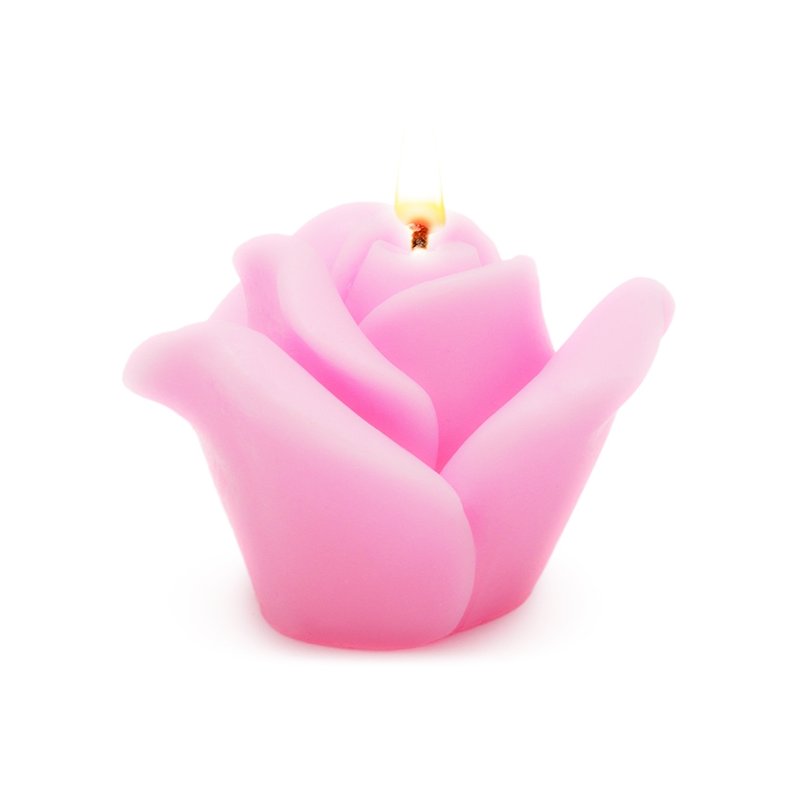 Molde para velas flor rosa 3d