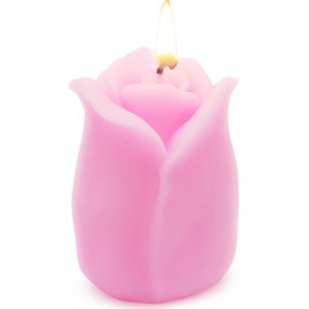Molde velas botão de rosa 3D
