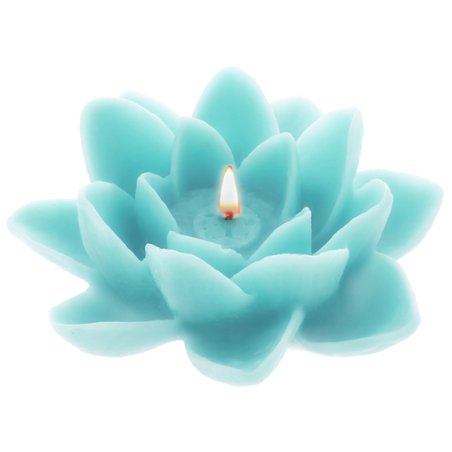 Molde para fazer velas Nenufar flutuante 8 cm.