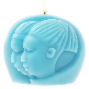 Molde para velas de pareja inca Molde para velas de pareja inca