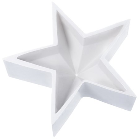 Molde silicone estrela grande 3D
