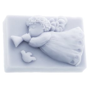 Molde de Silicone para Sabonetes, Anjo Voando.