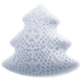 Molde para sabonetes Abeto decorado