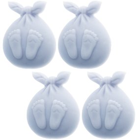Molde trouxa com pezinhos de bebe Molde trouxa com pezinhos de bebe