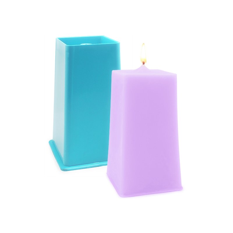 Forma para velas quadradas