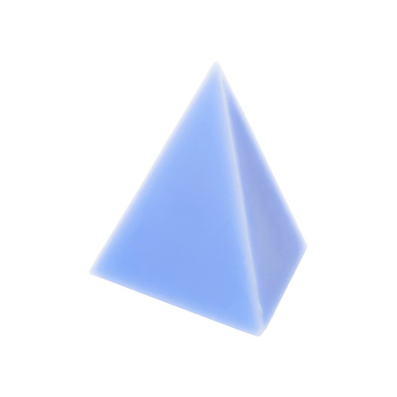 Molde para fazer velas pirâmide 