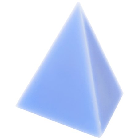 Molde para fazer velas pirâmide 