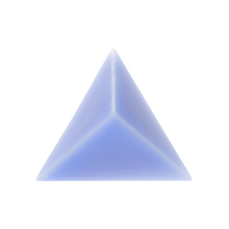 Molde para velas piramide triangular