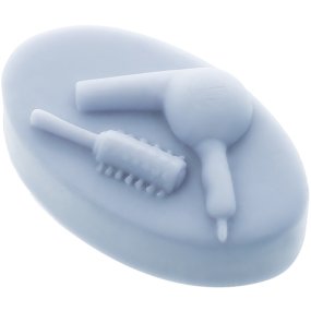 Molde para lembranças de cabeleireiro, Secador e Escova.