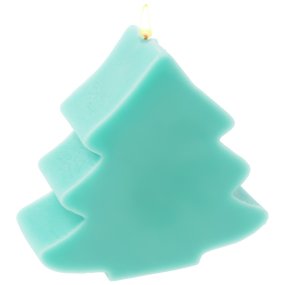 Molde velas arbol navidad gordito Molde velas arbol navidad gordito
