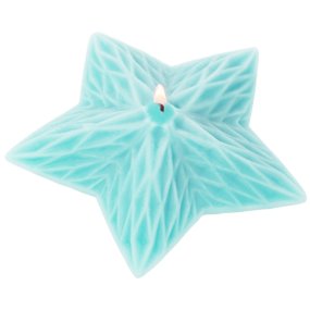 Moule de bougie en étoile géométrique