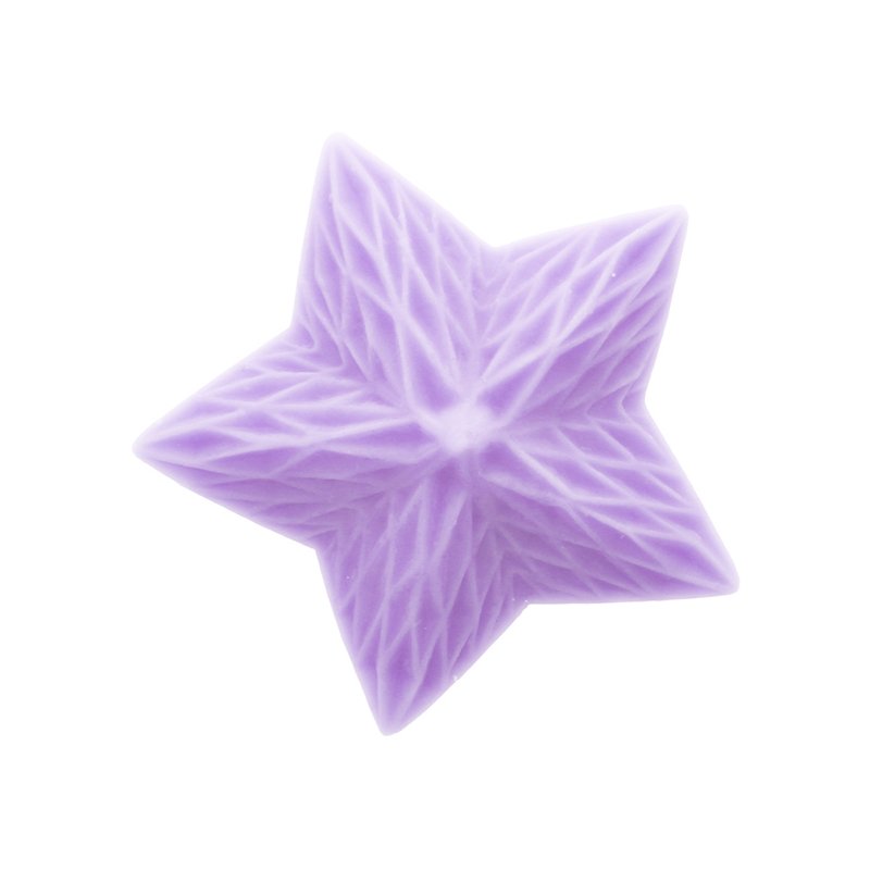 Molde estrella geometrica para velas