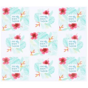 Adesivos tropical mikado