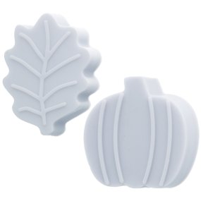 Molde hoja y calabaza Molde hoja y calabaza