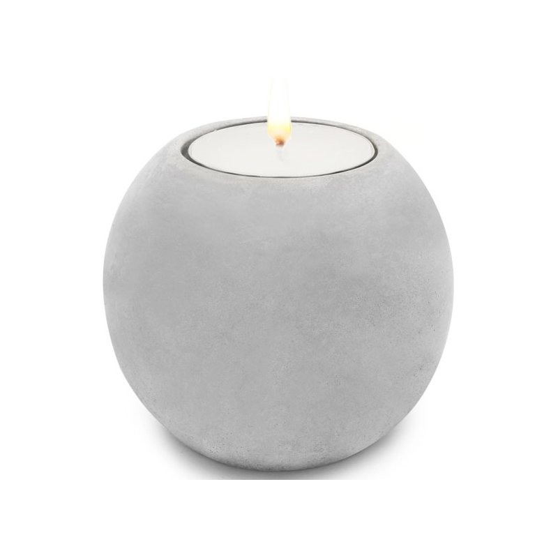Molde porta-velas esferico