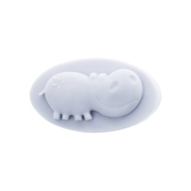 Molde para fazer sabonetes infantis, Hipopótamo.