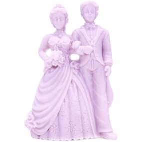 Molde para fazer lembrança de Boda "Casal do século XIX."