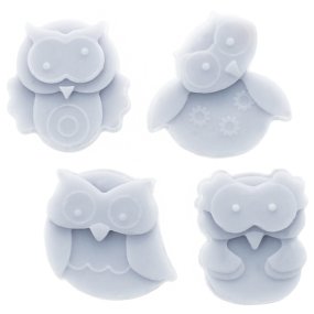 Molde 4 mini corujas Molde 4 mini corujas