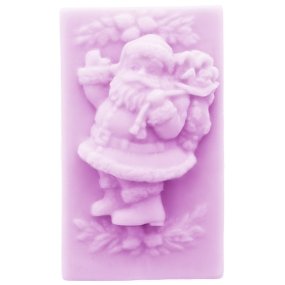 Moule du Père Noël avec des cadeaux pour le savon