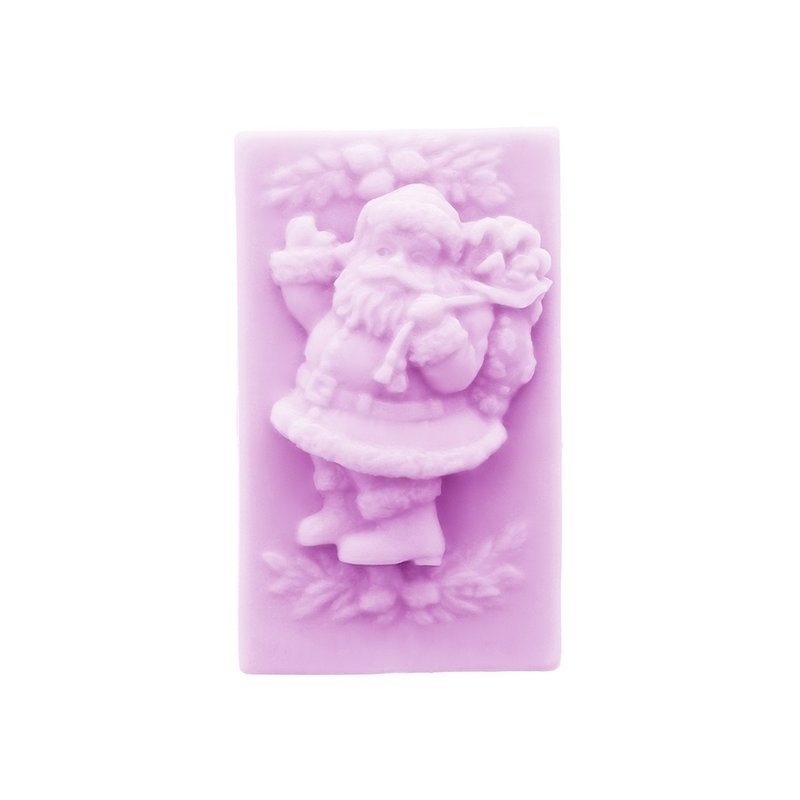 Moule du Père Noël avec des cadeaux pour le savon