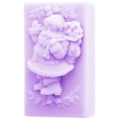 Molde Navidad, pastilla de jabón Papá Noel con Regalitos