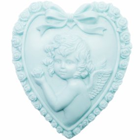 Molde pastilla clasica angel de jabon