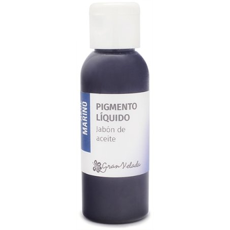 Colorante para Jabón de Aceite, Pigmento Líquido, Azul Marino.