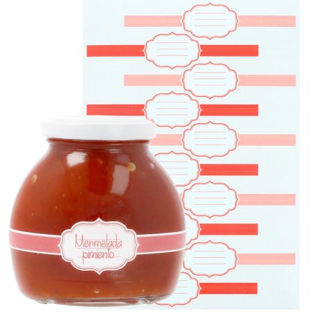 12 autocollants pour décorer, «Fraises»