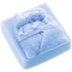 Moule pour savon mariage Ours amoureux