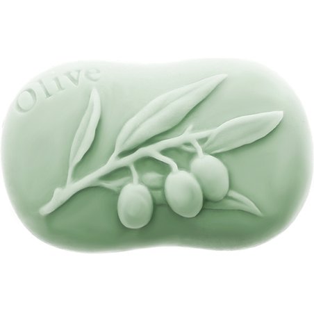 Forma silicone sabonete olive