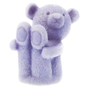 Molde para fazer sabonetes Ursinho feliz.