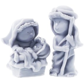 Molde para sabonetes de natal Presépio