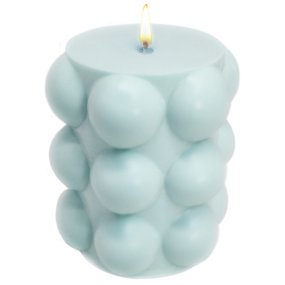 Molde de cirio com bolinhas