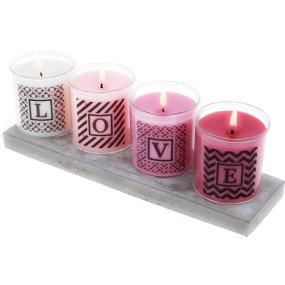 Kit como hacer velas romanticas. Materiales e instrucciones Kit como hacer velas romanticas. Materiales e instrucciones