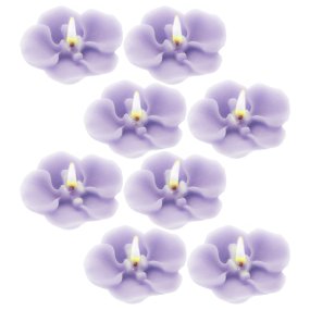 Molde silicone 8 orquideas Molde silicone 8 orquideas