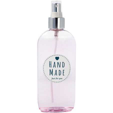 Botella Pet Perfume Laura, 150 ml. tapón pulverizador plata.