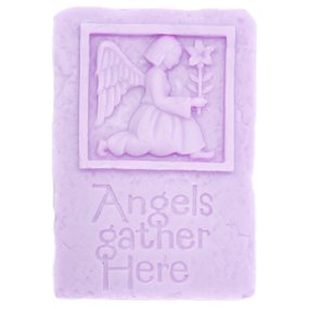 Forma para sabonete angels gather here