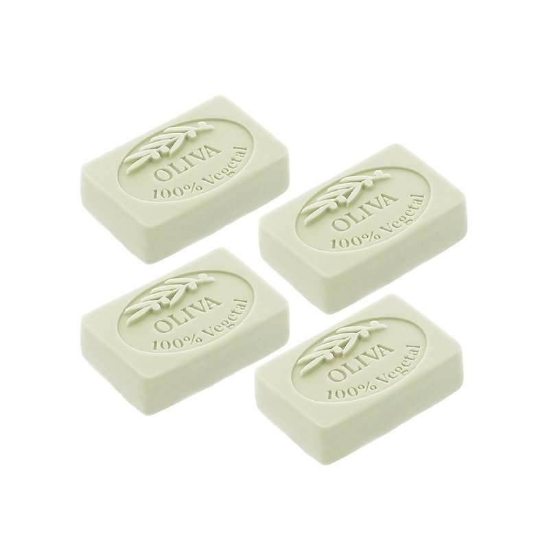 Molde Sabão de Azeite de Oliva, 4 Pastilhas Retangulares.