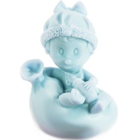 Bebê em balão, molde de para fazer sabonete